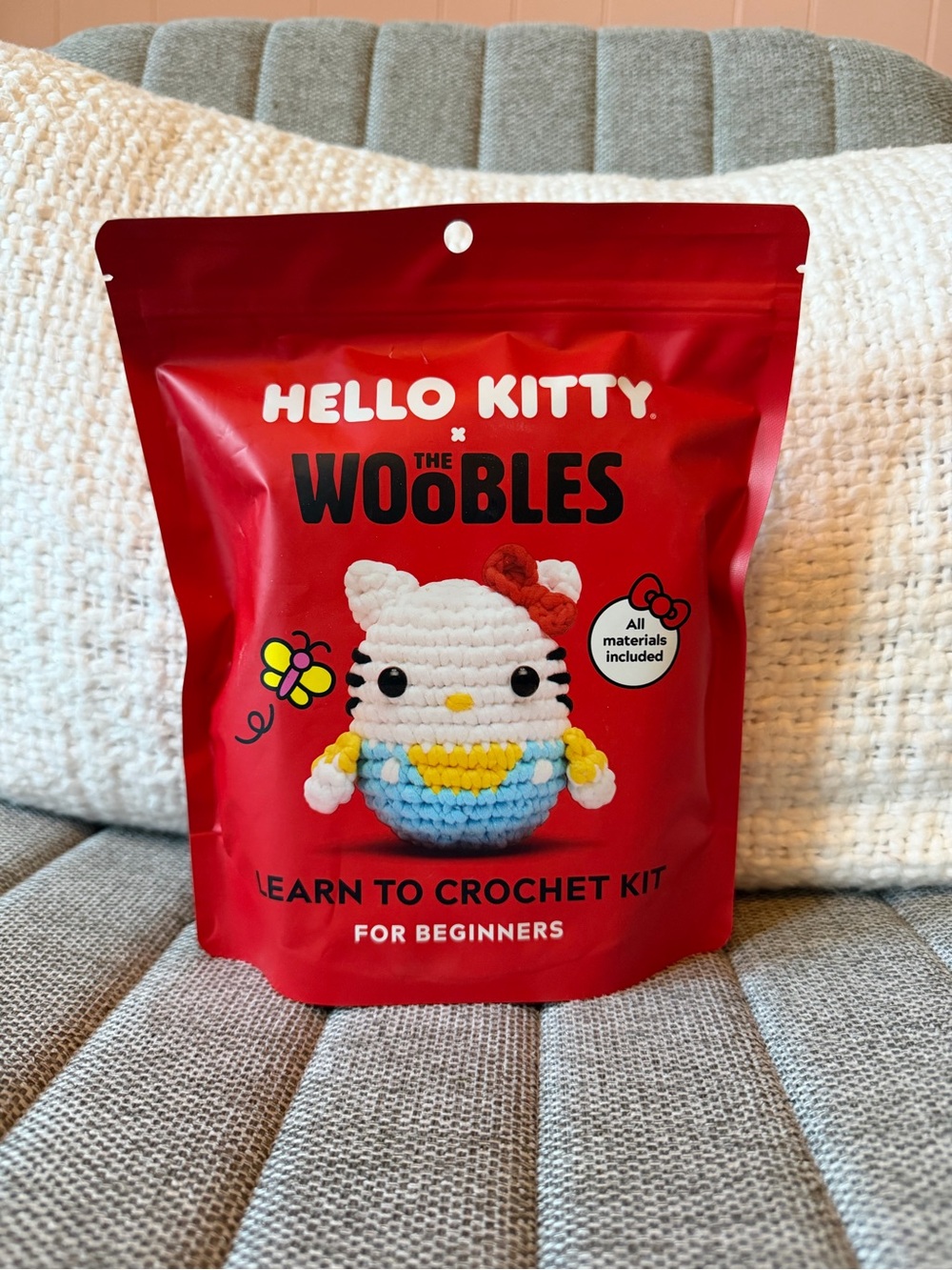 Hello Kitty Crochet Kit - The Woobles